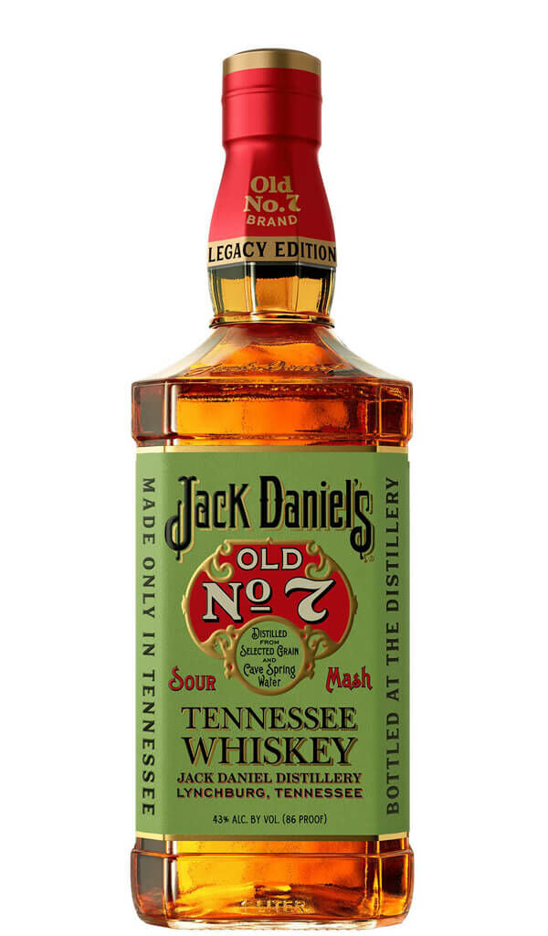 Find out more or buy Jack Daniel's Old No 7 Legacy Edition 1 Tennessee Whiskey 700mL online at Wine Sellers Direct - Australia’s independent liquor specialists.