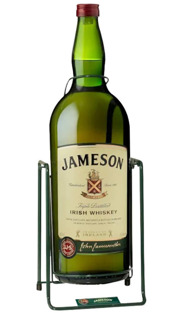 Find out more or buy Jameson Irish Whiskey 4.5 Litre Cradle (Ireland) online at Wine Sellers Direct - Australia’s independent liquor specialists.