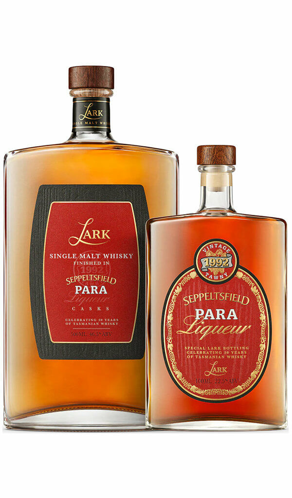 Find out more or buy Lark Single Malt Para 1992 Cask Finish 500ml (bonus Seppeltsfield 1992 Para Tawny Liqueur 100ml) online at Wine Sellers Direct - Australia’s independent liquor specialists.