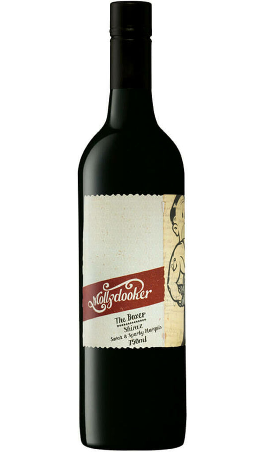 Find out more or buy Mollydooker The Boxer Shiraz 2019 (McLaren Vale, Langhorne Creek) online at Wine Sellers Direct - Australia’s independent liquor specialists.