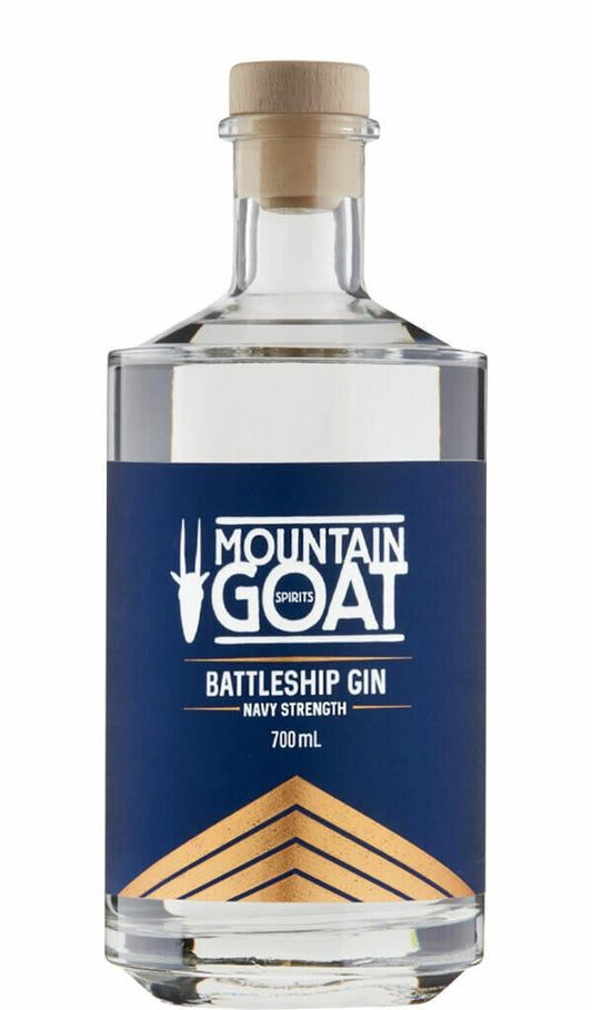 Find out more or buy Mountain Goat Battleship Gin Navy Strength 700ml online at Wine Sellers Direct - Australia’s independent liquor specialists.