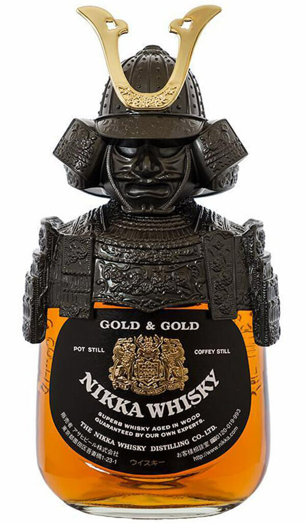 Nikka Whisky Gold & Gold Samurai Blended Whisky 750ml (Japanese) – Wine  Sellers Direct