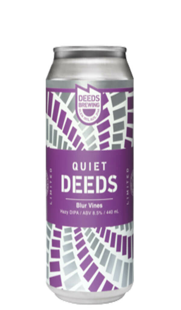 Find out more or buy Quiet Deeds Blur Vines Hazy DIPA 440ml online at Wine Sellers Direct - Australia’s independent liquor specialists.