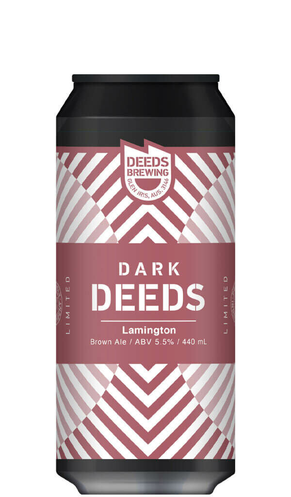 Find out more or buy Deeds Brewing Lamington Brown Ale 440ml online at Wine Sellers Direct - Australia’s independent liquor specialists.