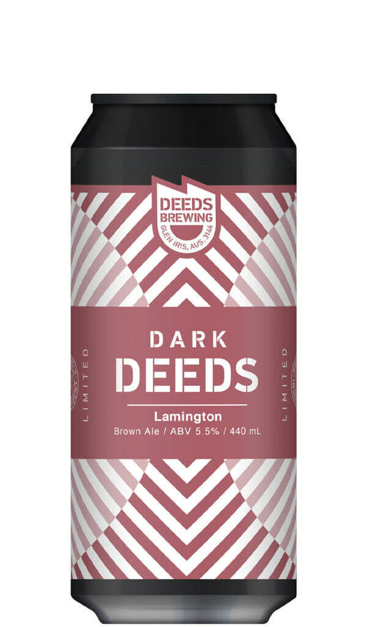 Find out more or buy Deeds Brewing Lamington Brown Ale 440ml online at Wine Sellers Direct - Australia’s independent liquor specialists.