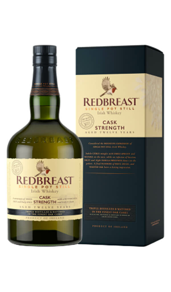 Find out more or buy Redbreast Cask Strength 12 Year Old Irish Whiskey 700ml online at Wine Sellers Direct - Australia’s independent liquor specialists.