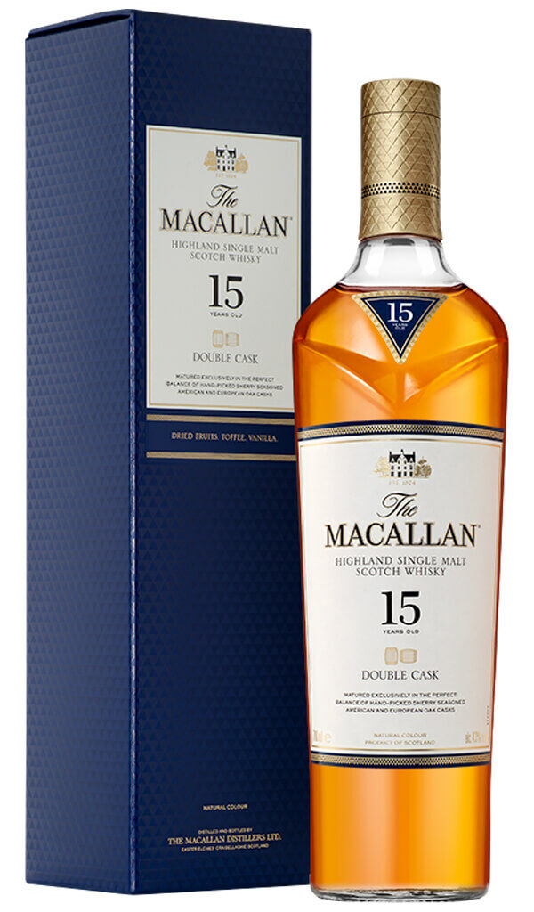 Find out more or buy The Macallan 15 Year Old Double Cask (Scotch Whisky) online at Wine Sellers Direct - Australia’s independent liquor specialists.