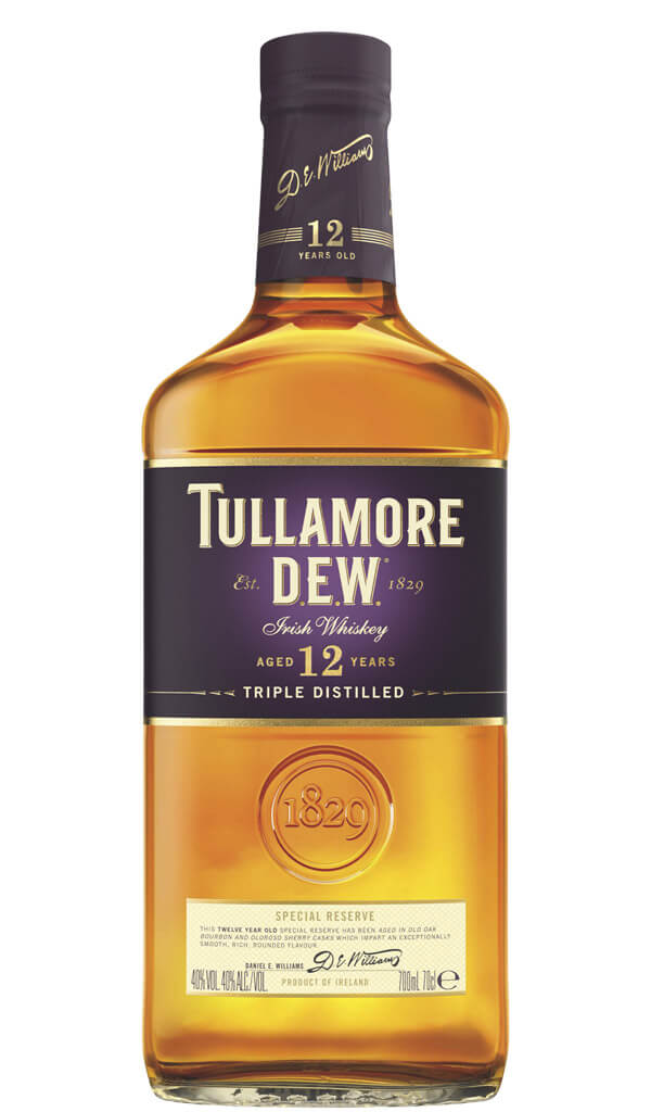 Find out more or purchase Tullamore D.E.W 12 Year Old Irish Whiskey 700ml available online at Wine Sellers Direct - Australia's independent liquor specialists.