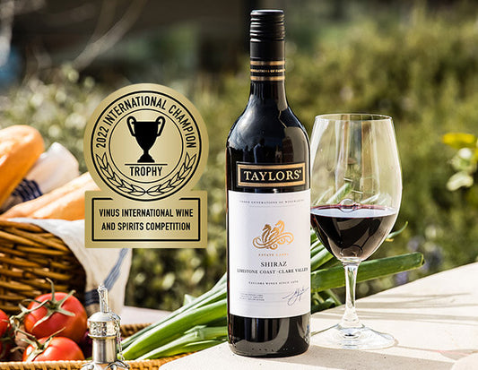 Taylors Estate Shiraz 2020 - Vinus International Wine & Spirits Competition Winner