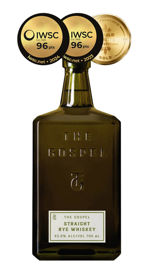 Find out more about award winning The Gospel Straight Rye Whiskey and buy online at Wine Sellers Direct - Australia's independent liquor specialists.