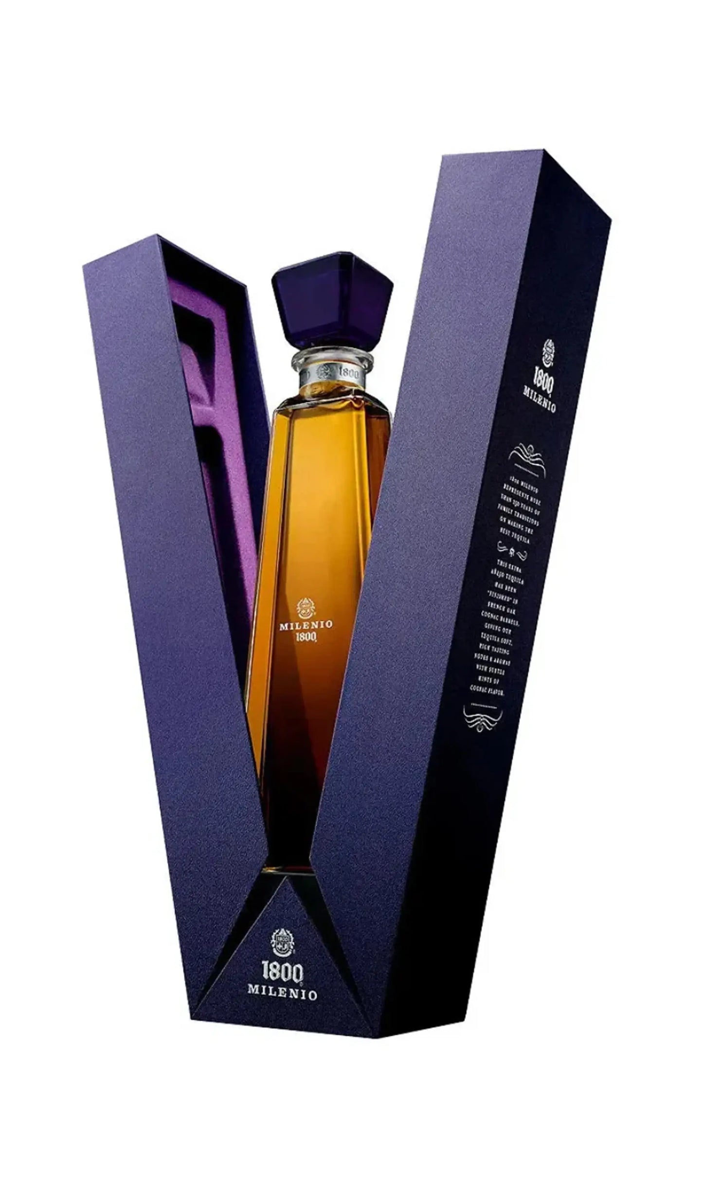 Buy 1800 Milenio Extra Añejo Tequila 700ml Jalisco Mexico online at Wine Sellers Direct's best prices.