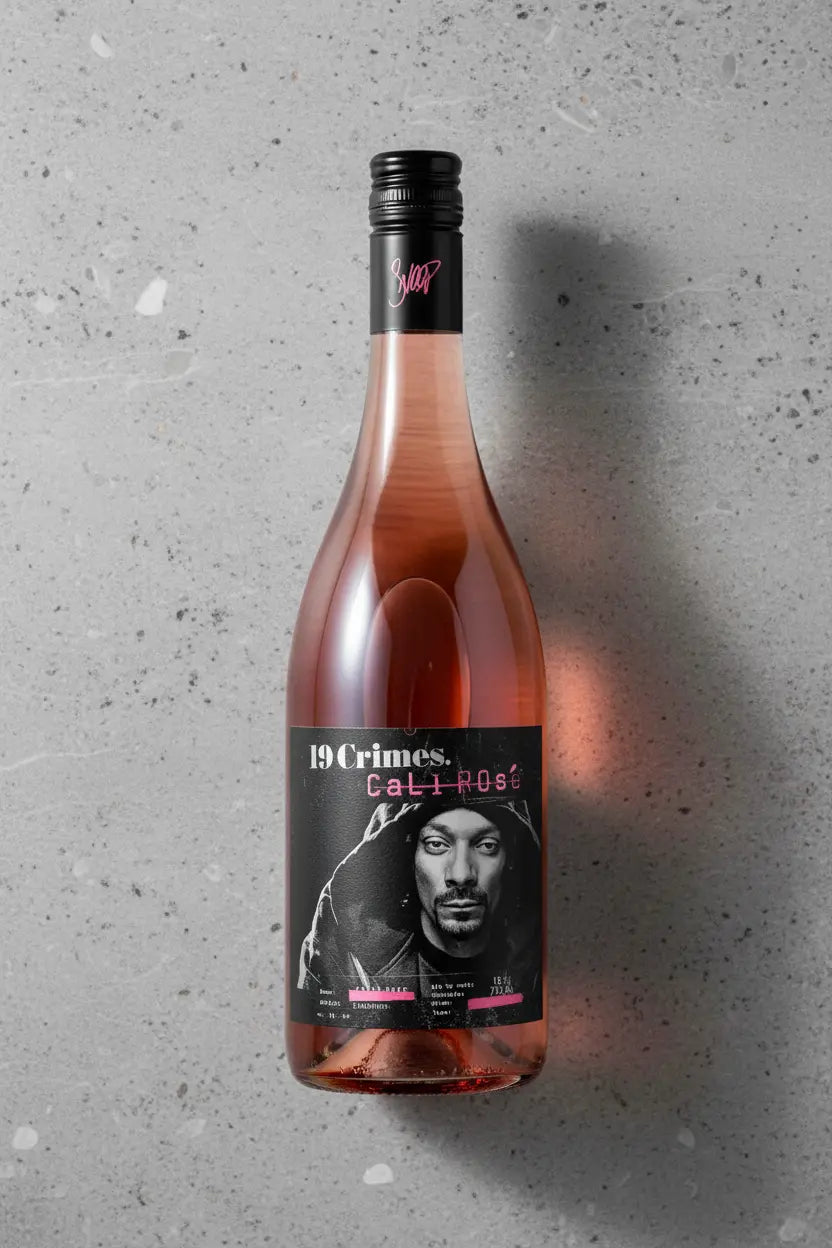 19 Crimes Snoop Dogg Cali Rosé NV 750ml bottle from California USA
