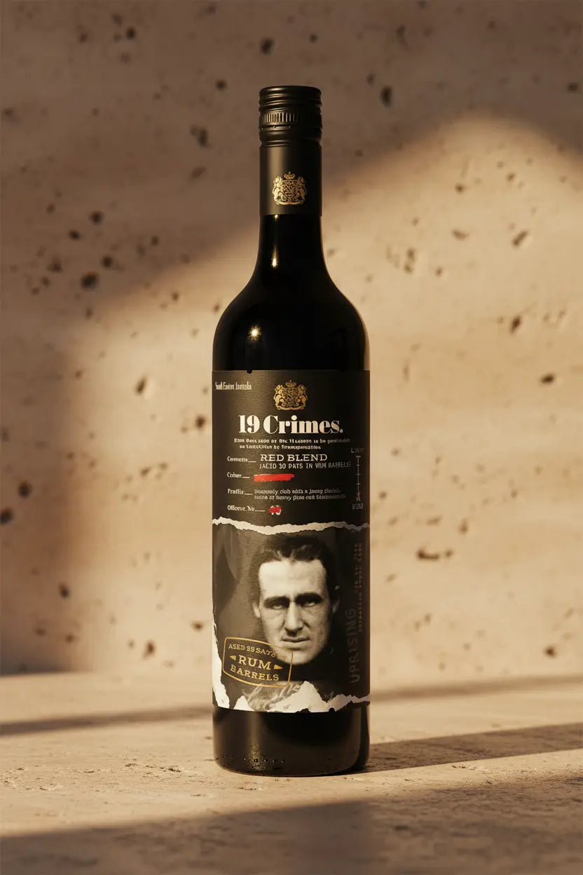 Find our more or buy 19 Crimes Uprising Red NV 750mL available at Wine Sellers Direct's best prices.