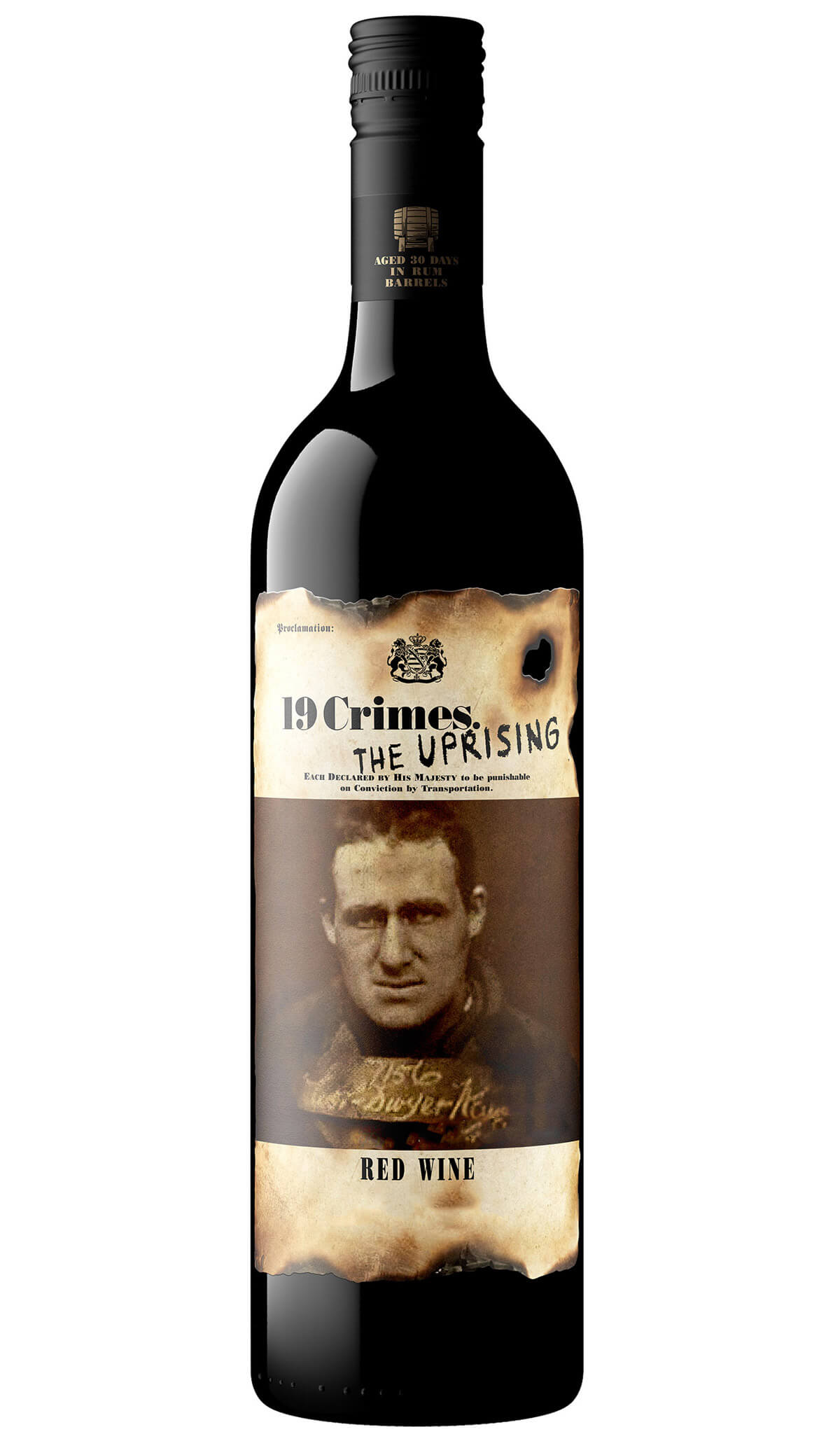 Find out more or purchase 19 Crimes Uprising Red NV online at Wine Sellers Direct - Australia's independent liquor specialists.