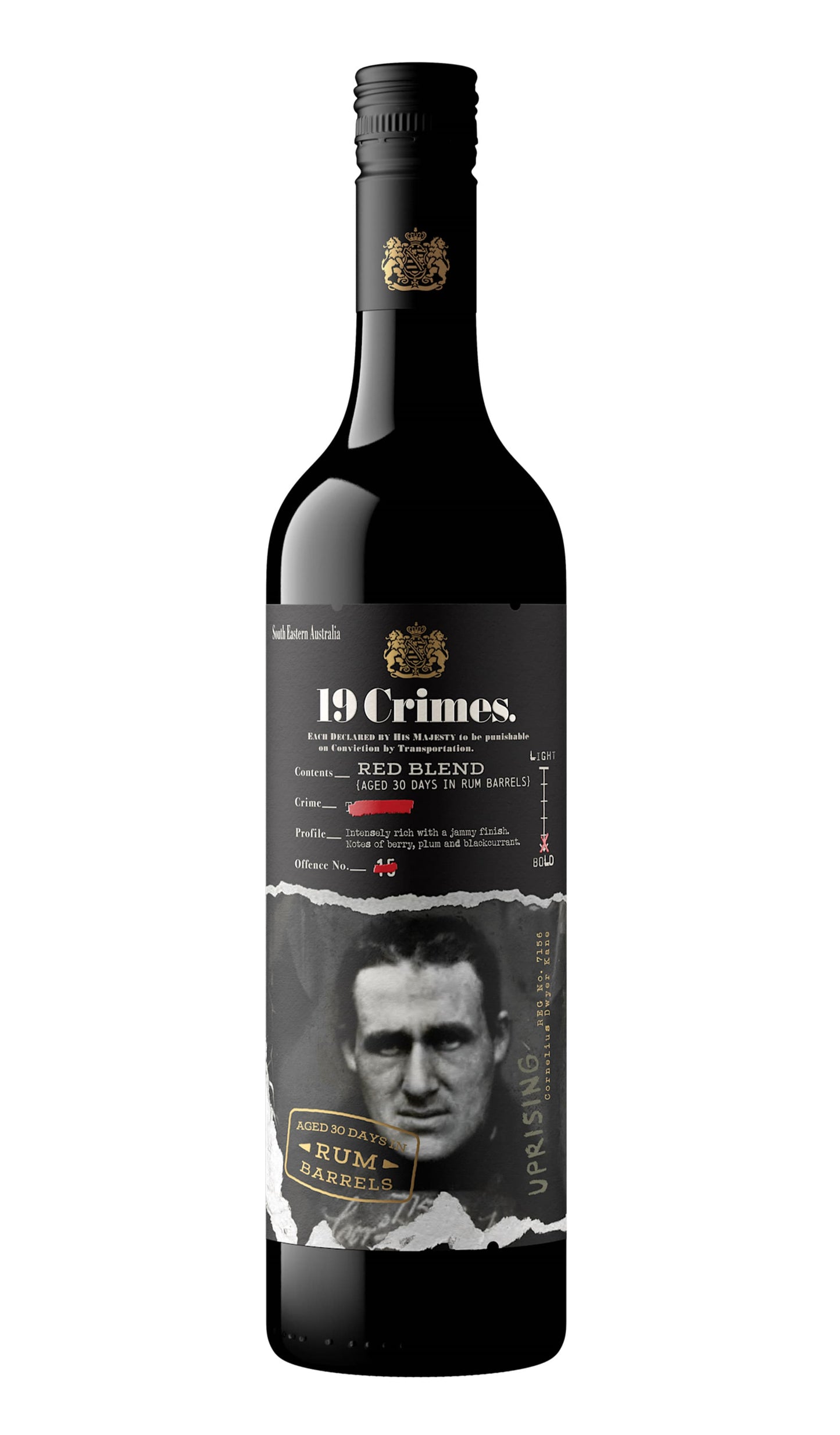 Find our more or buy 19 Crimes Uprising Red NV 750mL available at Wine Sellers Direct's best prices.