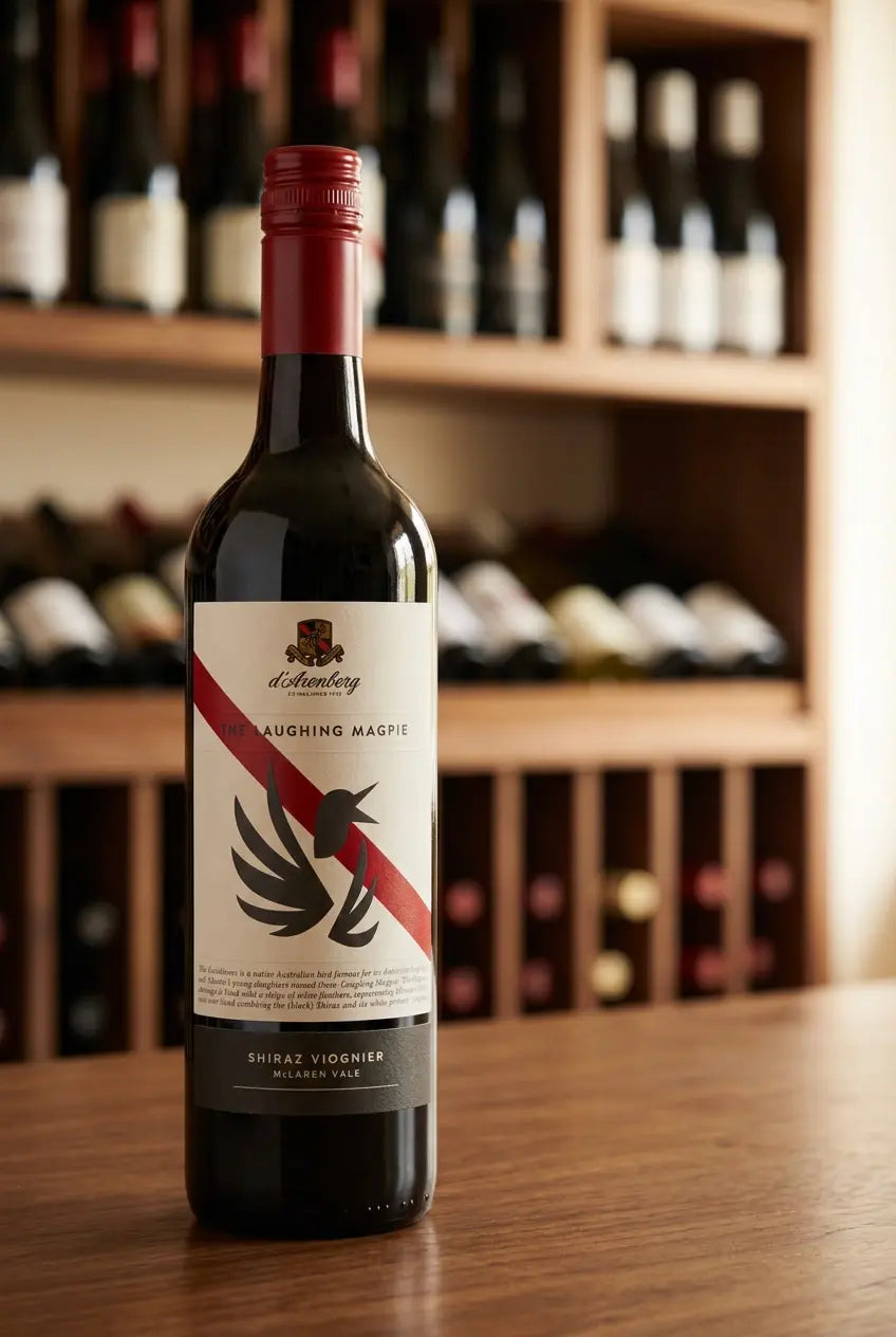 d'Arenberg The Laughing Magpie Shiraz Viognier 2020 McLaren Vale 750mL bottle