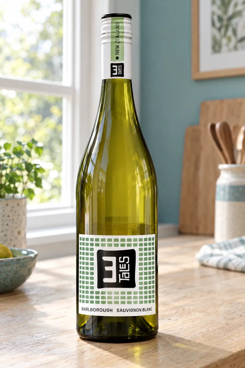 3 Tales Sauvignon Blanc 2026 750mL bottle of white wine from Malborough, New Zealand