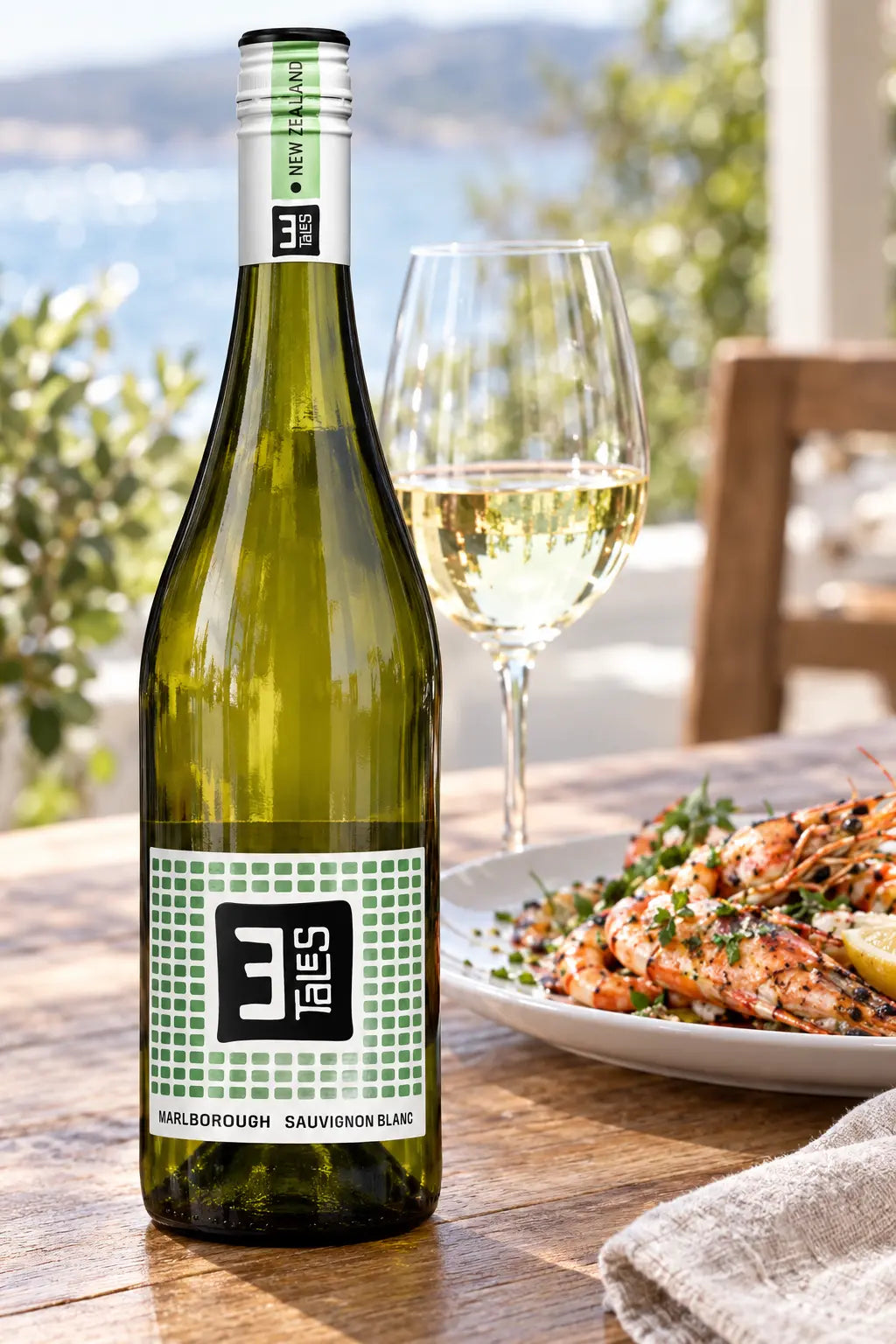 3 Tales Sauvignon Blanc 2026 750mL bottle of white wine from Malborough, New Zealand