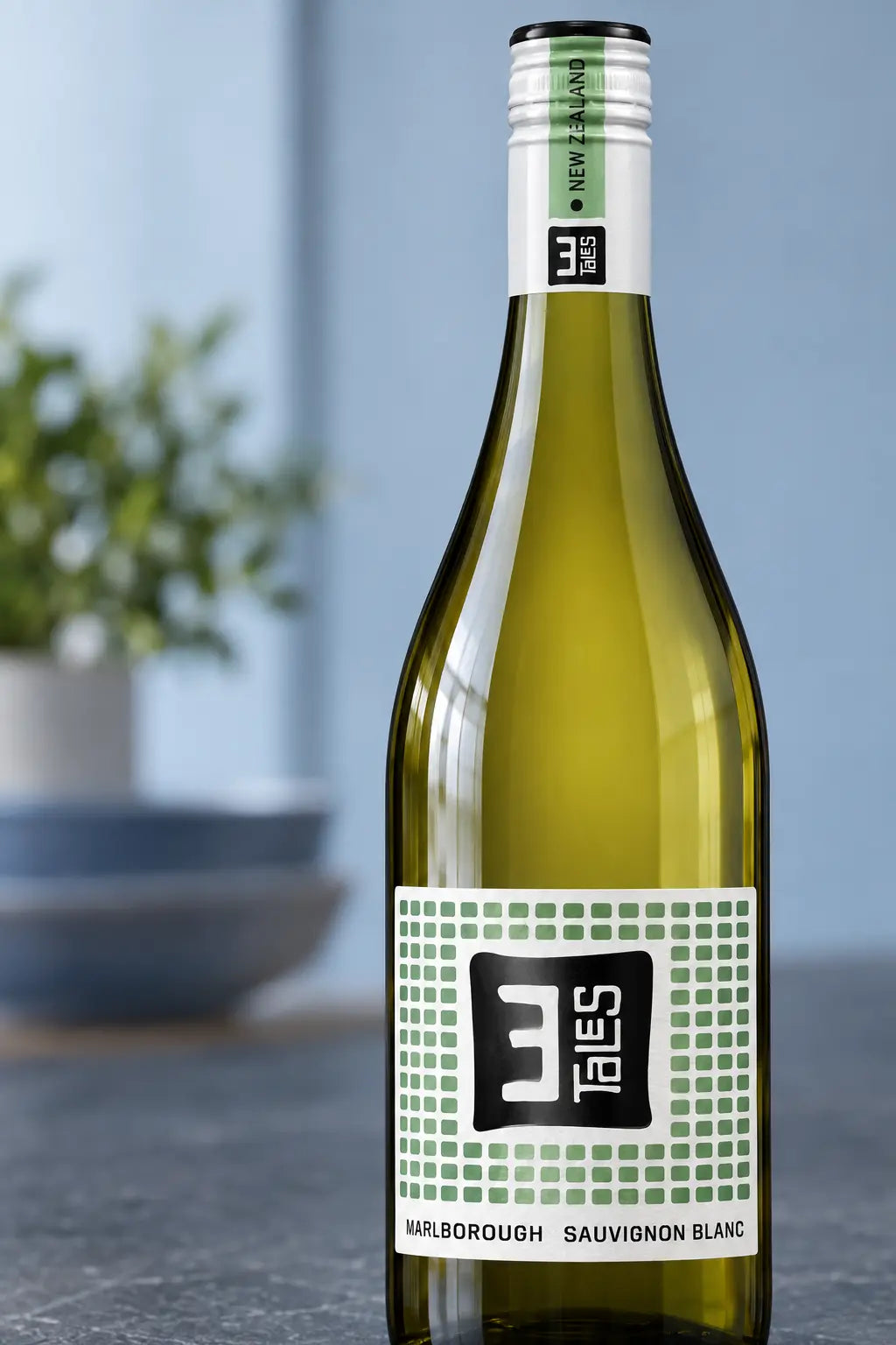 3 Tales Sauvignon Blanc 2026 750mL bottle of white wine from Malborough, New Zealand