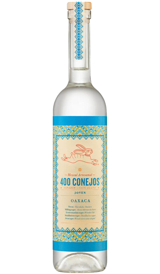 Find out more, explore the range and purchase 400 Conejos Espadin Mezcal Joven 750ml (Mexico) available online at Wine Sellers Direct.