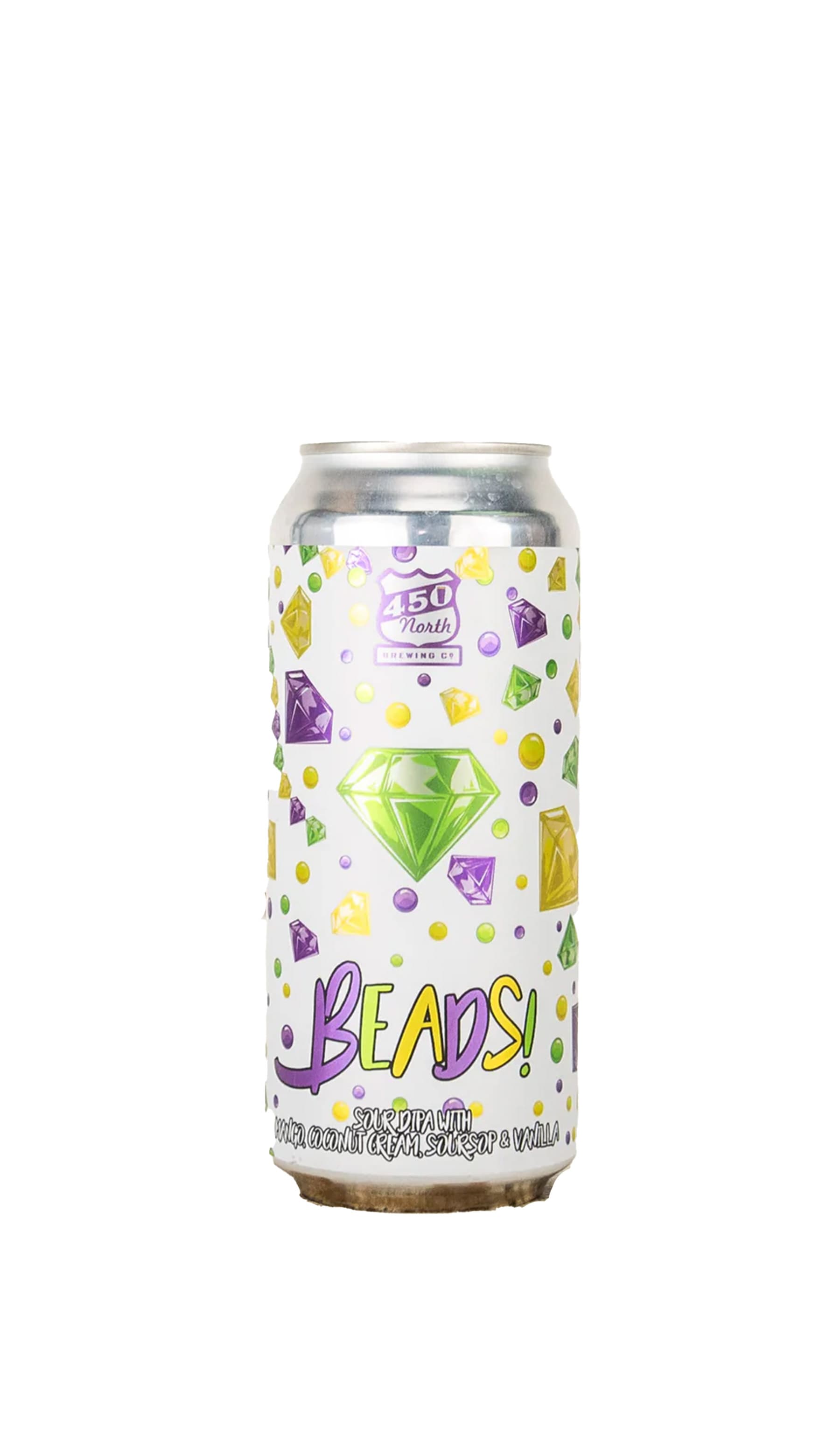 450 North Beads! Sour DIPA 473mL - Wine Sellers Direct