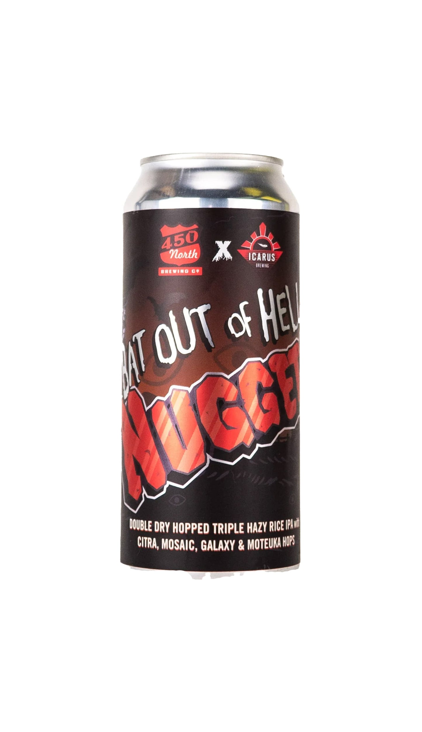 Find out more or buy 450 North x Icarus Bat Out Of Hell Nuggets Hazy TIPA 473ml online at Wine Sellers Direct - Australia’s independent liquor specialists.