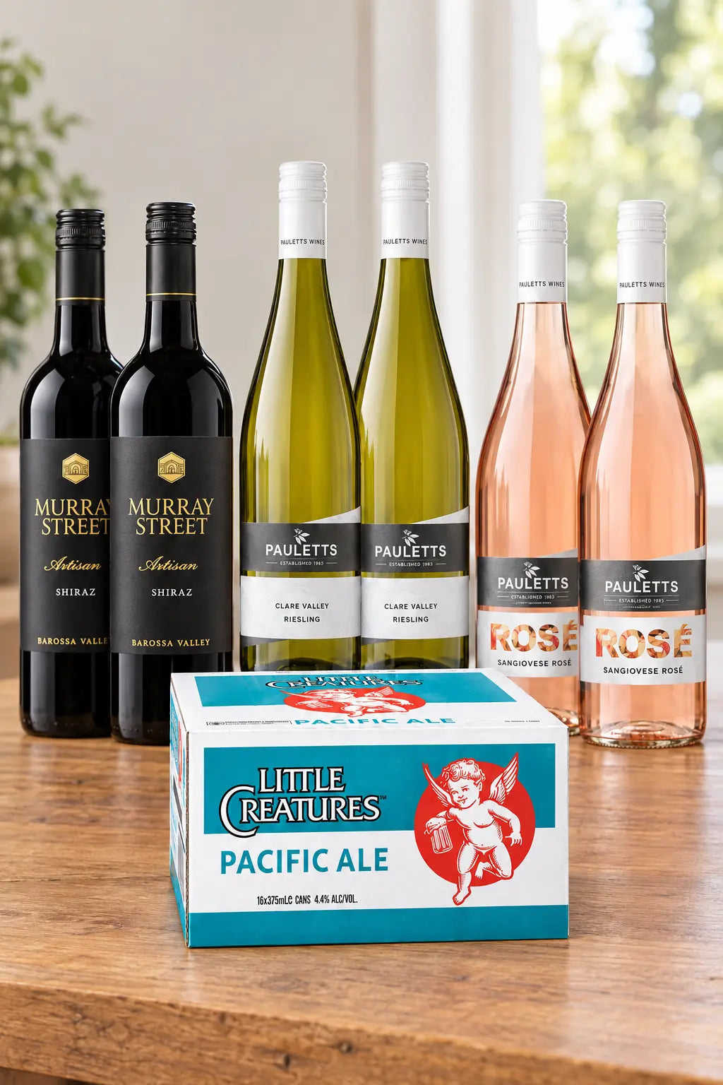 Spring Entertaining Wine & Beer Pack - 6 wines, and 16 beers.