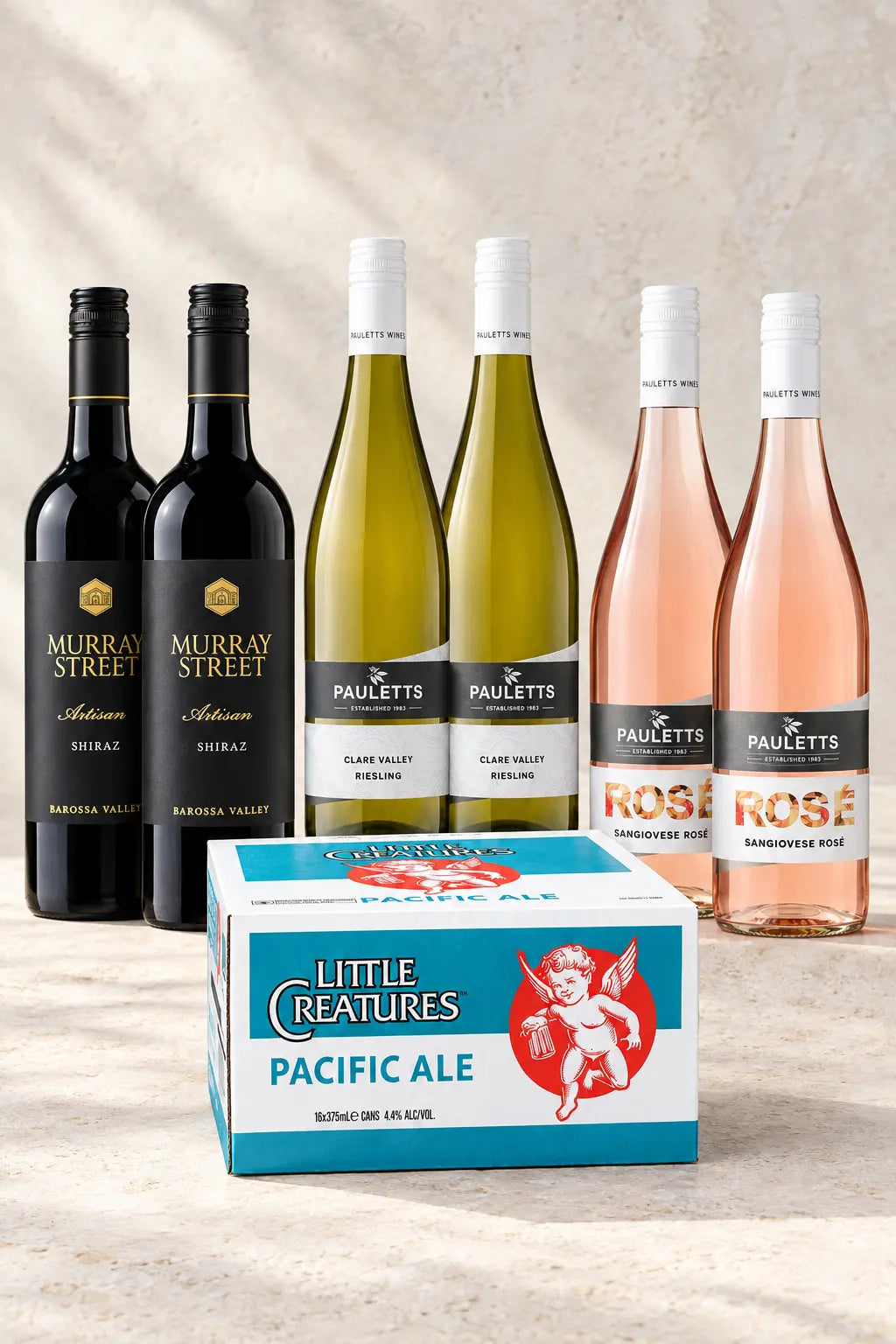 Spring Entertaining Wine & Beer Pack - 6 wines, and 16 beers.