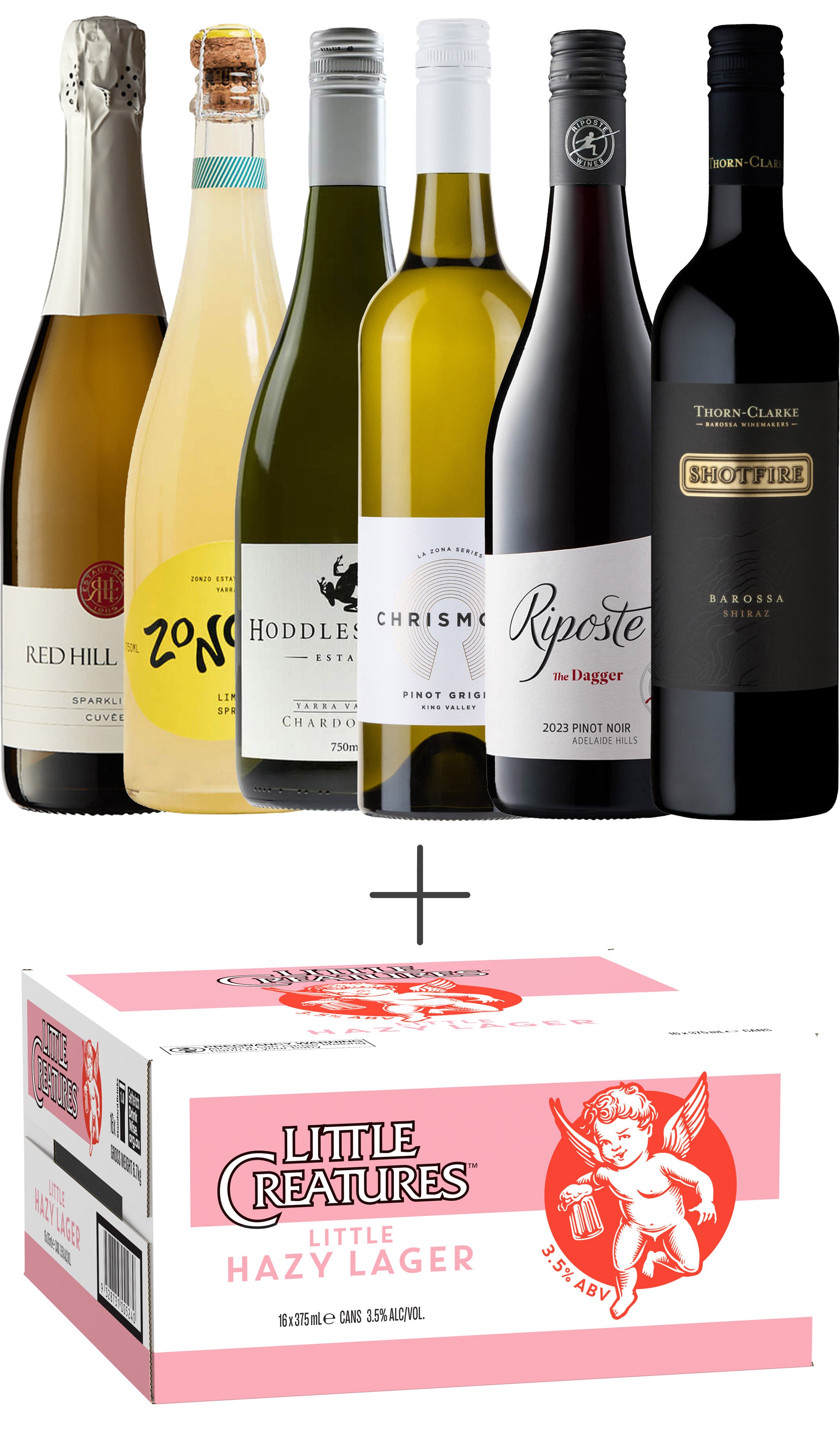 6-Pack Australia Day Bundle + Little Creatures Hazy Lager Case - Wine Sellers Direct