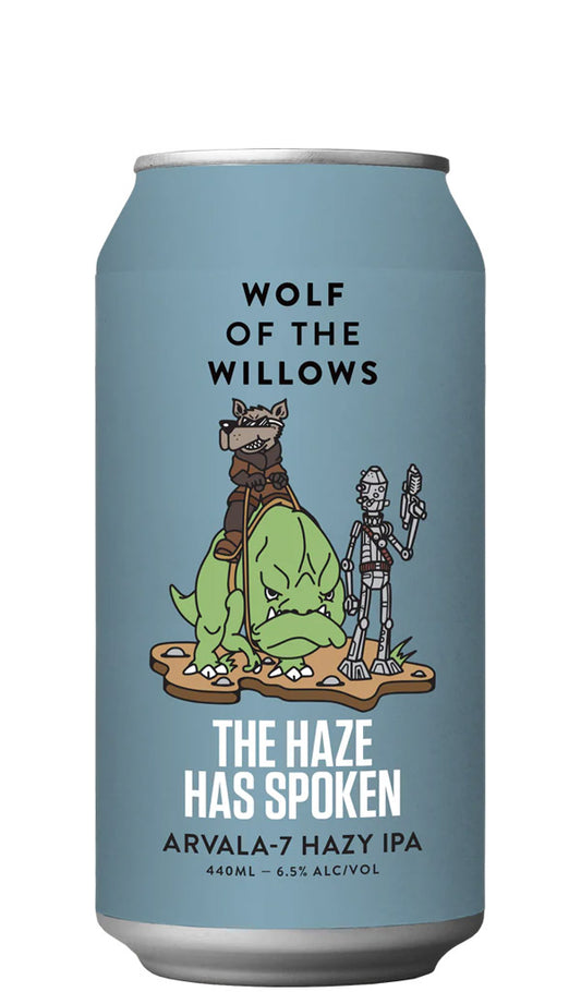  Find out more or buy Wold of the Willows The Haze has Spoken Arvala-7 Hazy IPA 440mL available online at Wine Sellers Direct - Australia's independent liquor specialists.