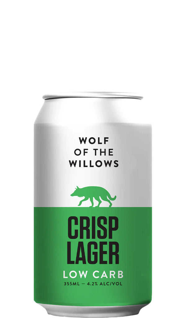 Wolf of the Willows Crisp Lager 355mL - Wine Sellers Direct