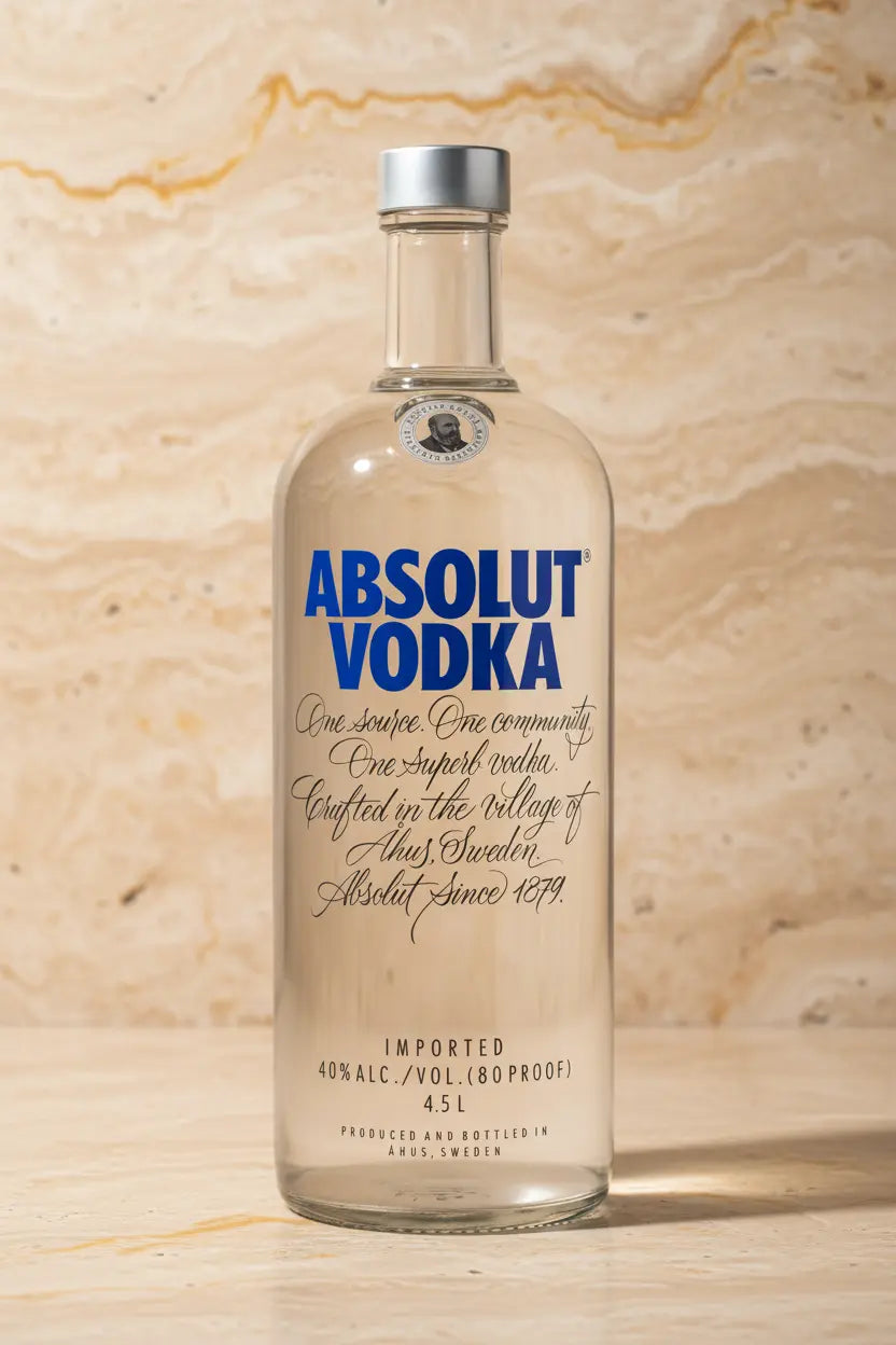 Absolut Original Vodka 4500ml | Sweden | Large Format | WSD
