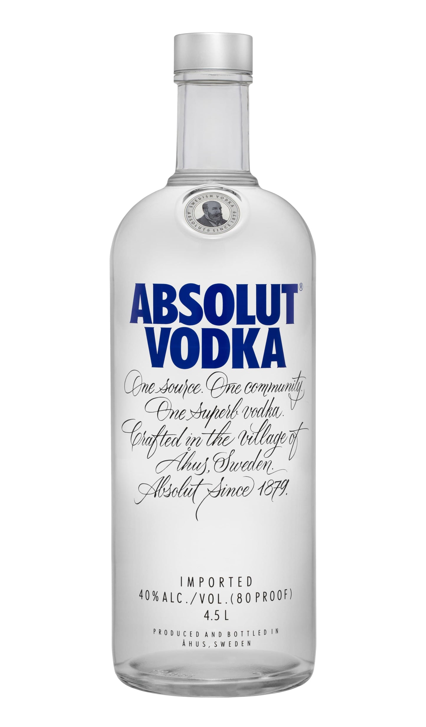 Find out more or buy Absolut Original Vodka 4.5L (4500mL) available at Wine Sellers Direct's best prices.