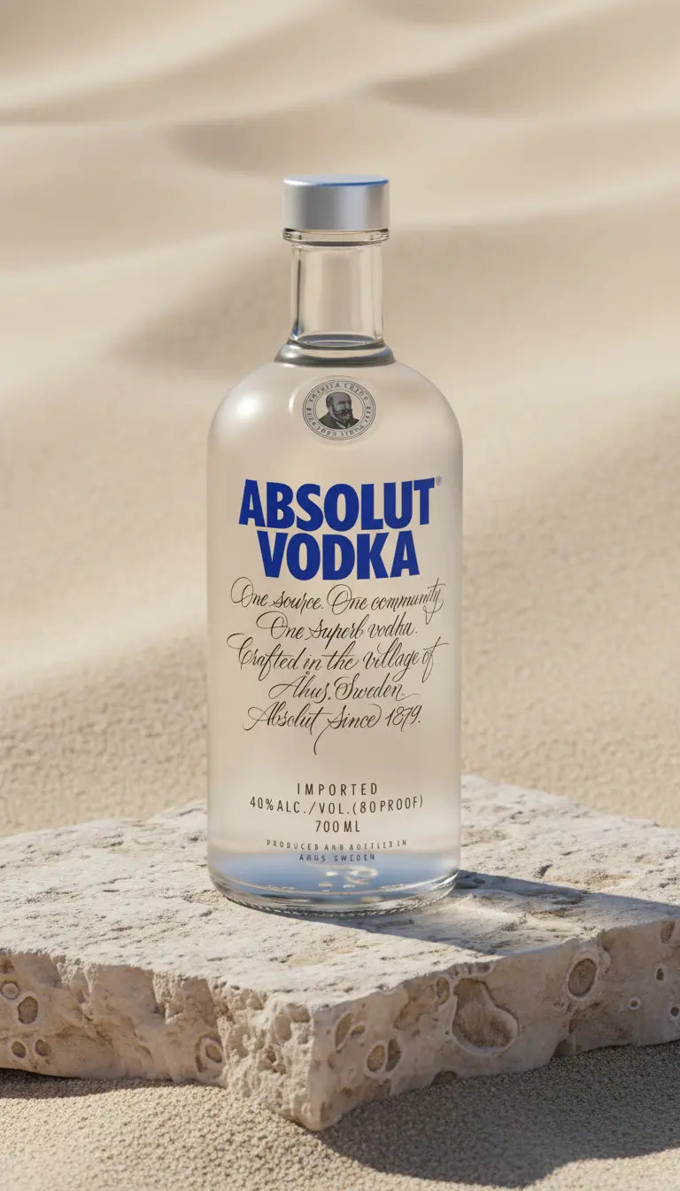 Buy Absolut Vodka 700ml - Premium Swedish Vodka - Original at Wine Sellers Direct's best prices.