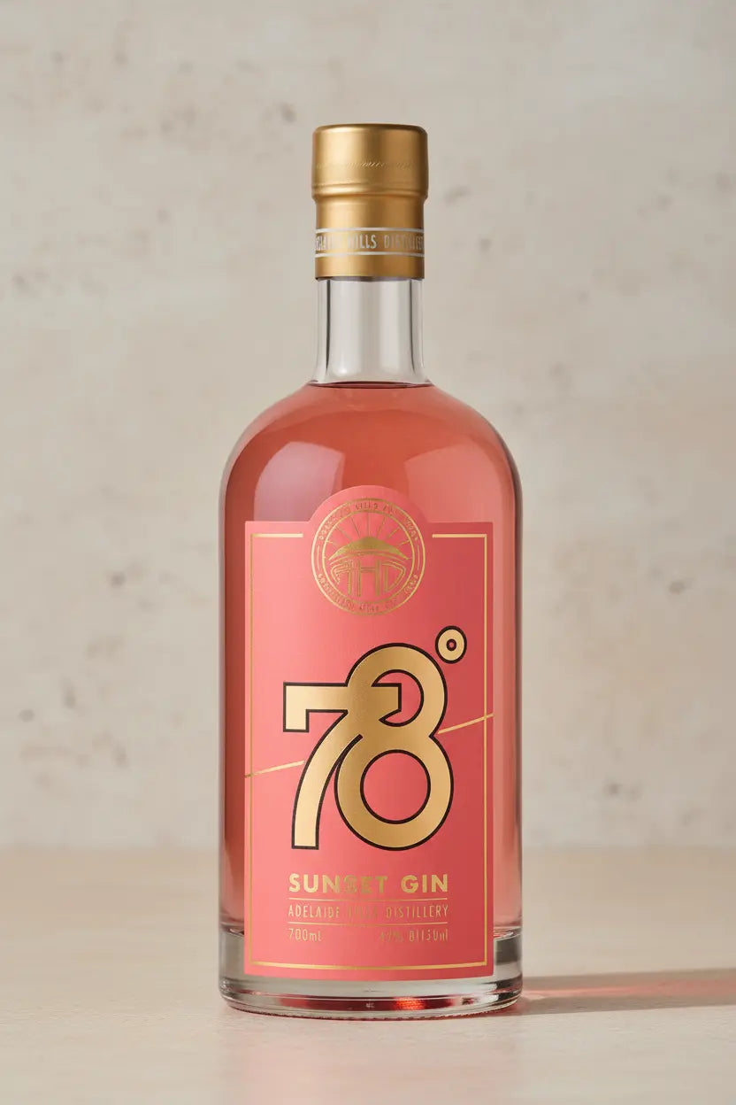Buy Adelaide Hills Distillery 78˚ Sunset Gin 700ml online at Wine Sellers Direct's best prices.