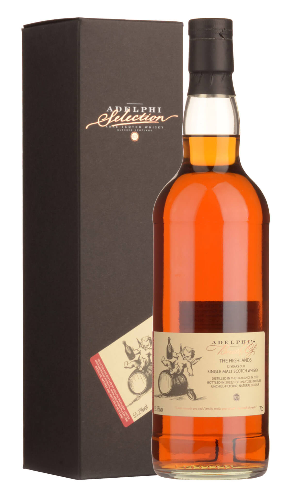 Find out more, explore the range and buy Adelphi Breath Of The Highlands 12 Year Old Single Malt Single Malt Scotch Whisky 700ml available online at Wine Sellers Direct - Australia's independent liquor specialists.