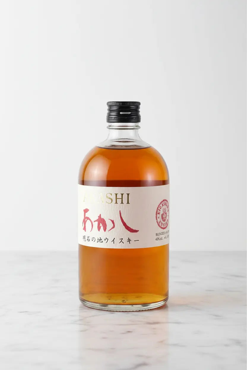Find out more or buy Akashi White Oak Red Blended Japanese Whisky 500ml online at Wine Sellers Direct.
