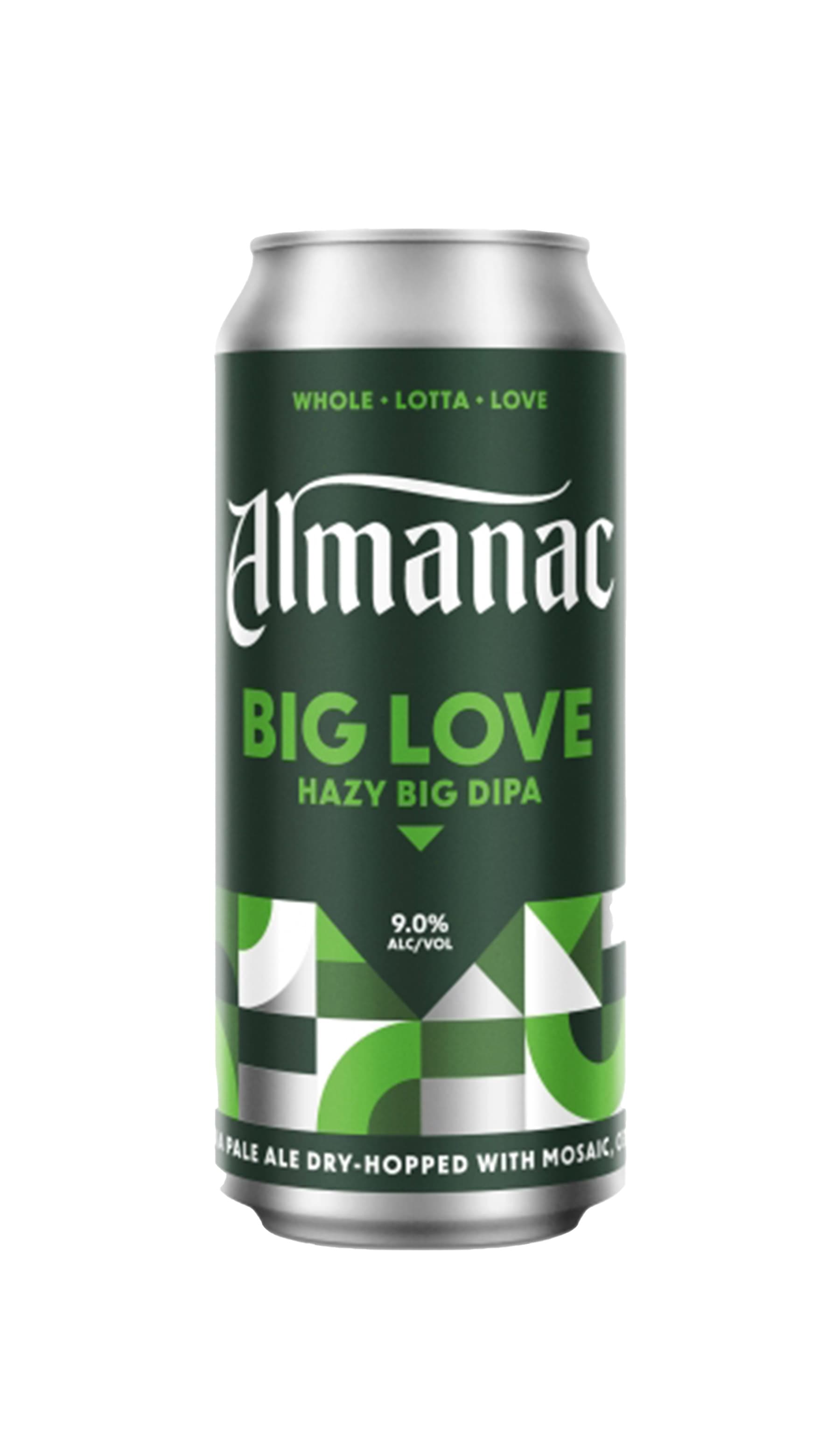 Find out more or buy Almanac Big Love Hazy DIPA 473ml online at Wine Sellers Direct - Australia’s independent liquor specialists.