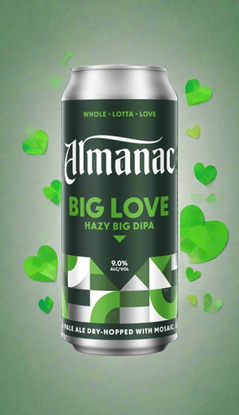 Find out more or buy Almanac Big Love Hazy DIPA 473ml online at Wine Sellers Direct - Australia’s independent liquor specialists.