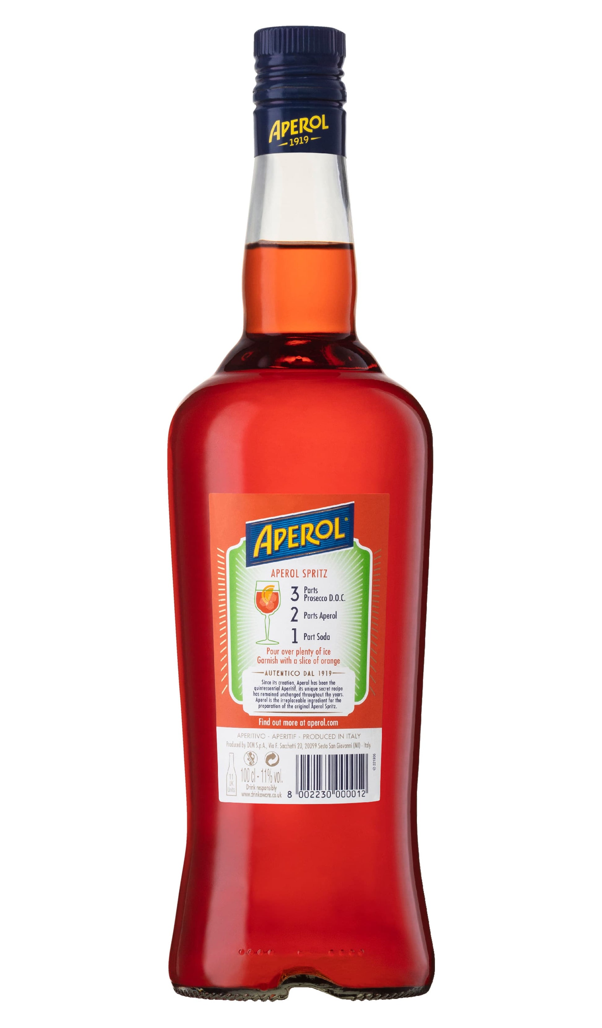 Find out more or buy Aperol Aperitivo 1000ml (Italy) online at Wine Sellers Direct - Australia’s independent liquor specialists.