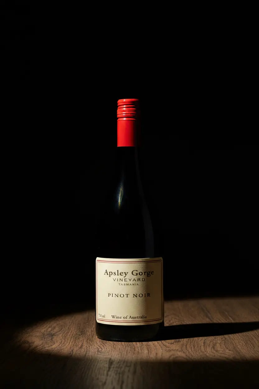 Apsley Gorge Pinot Noir 2025 750ml wine bottle from Tasmania