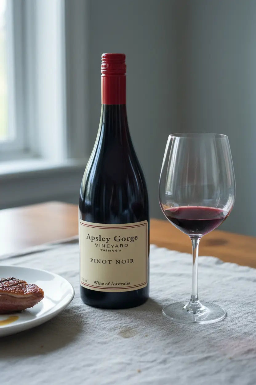 Apsley Gorge Pinot Noir 2025 750ml wine bottle from Tasmania