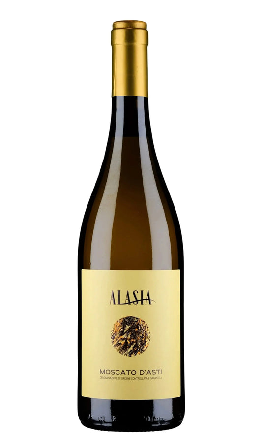 Araldica Alasia Moscato d'Asti 2025 DOCG bottle sweet lightly sparkling Italian white, 750mL, 5% ABV