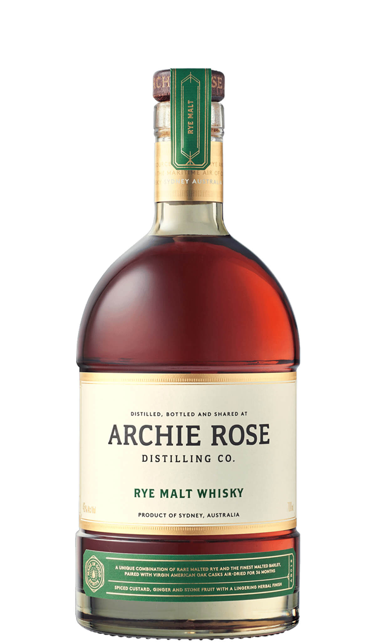 Archie Rye Archie Rose Rye Malt Whisky 700mL – Wine Sellers Direct