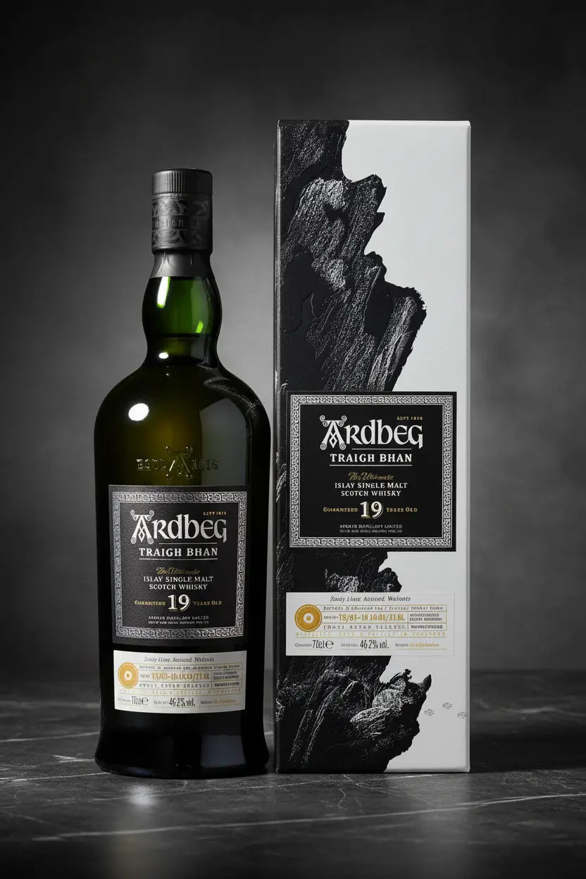 Buy Ardbeg Traigh Bhan 19 Year Old Single Malt Scotch Whisky (700ml) online at Wine Sellers Direct.