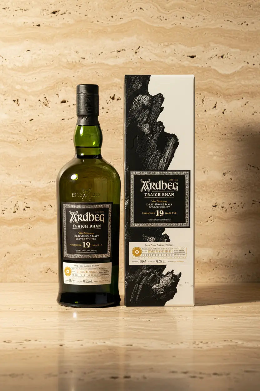Buy Ardbeg Traigh Bhan 19 Year Old Single Malt Scotch Whisky (700ml) online at Wine Sellers Direct.