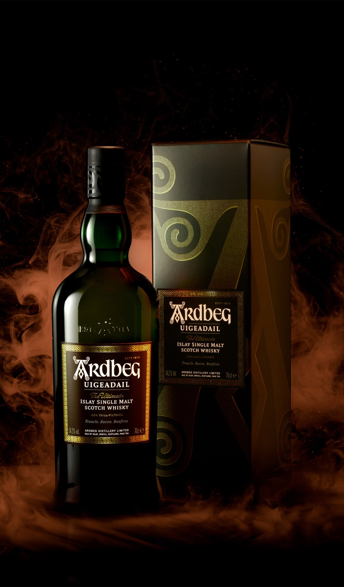 Find out more, or buy Ardbeg Uigeadail Single Malt Scotch 700mL (Islay) available at Wine Sellers Direct's best prices.