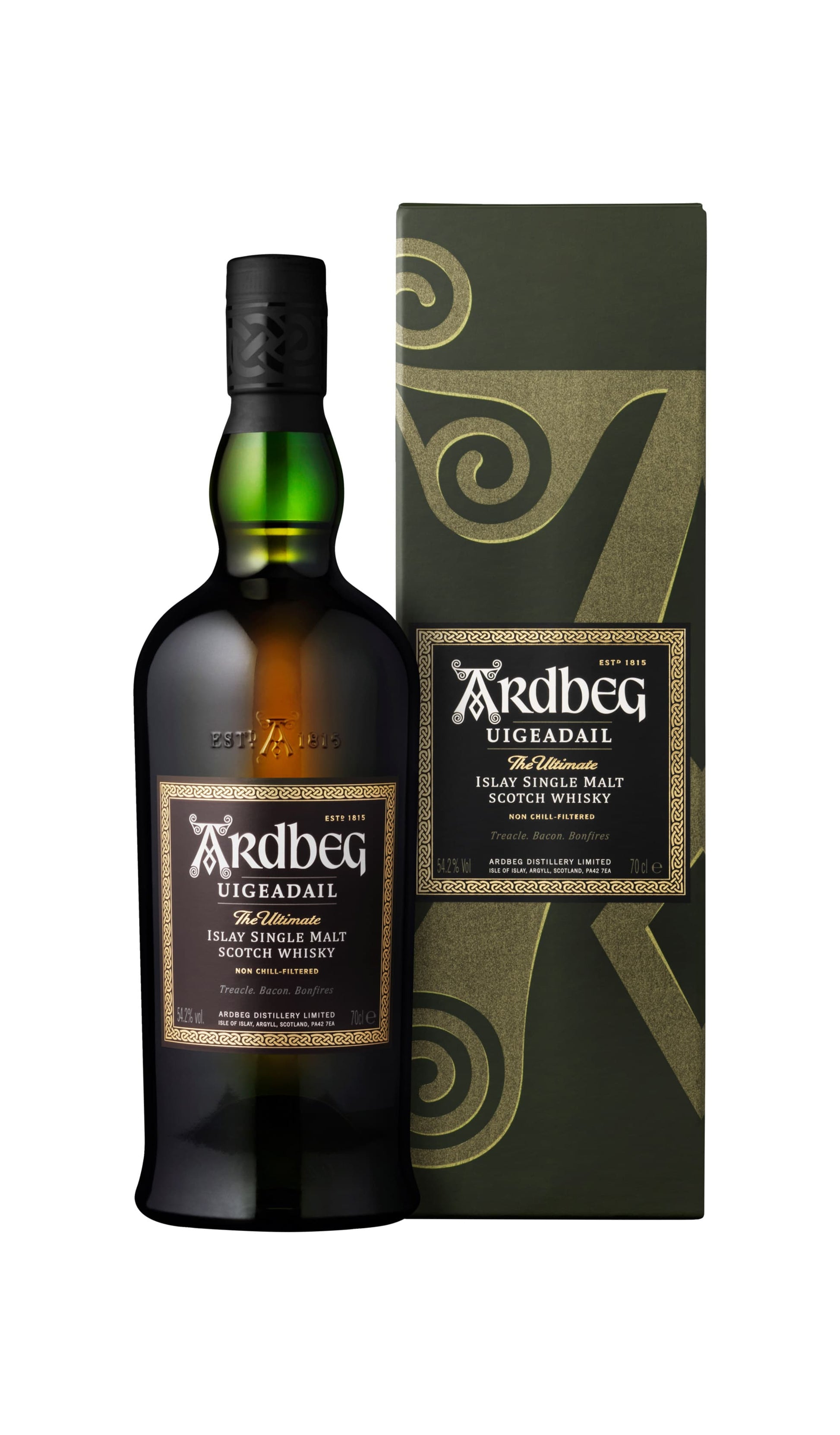 Find out more, or buy Ardbeg Uigeadail Single Malt Scotch 700mL (Islay) available at Wine Sellers Direct's best prices.