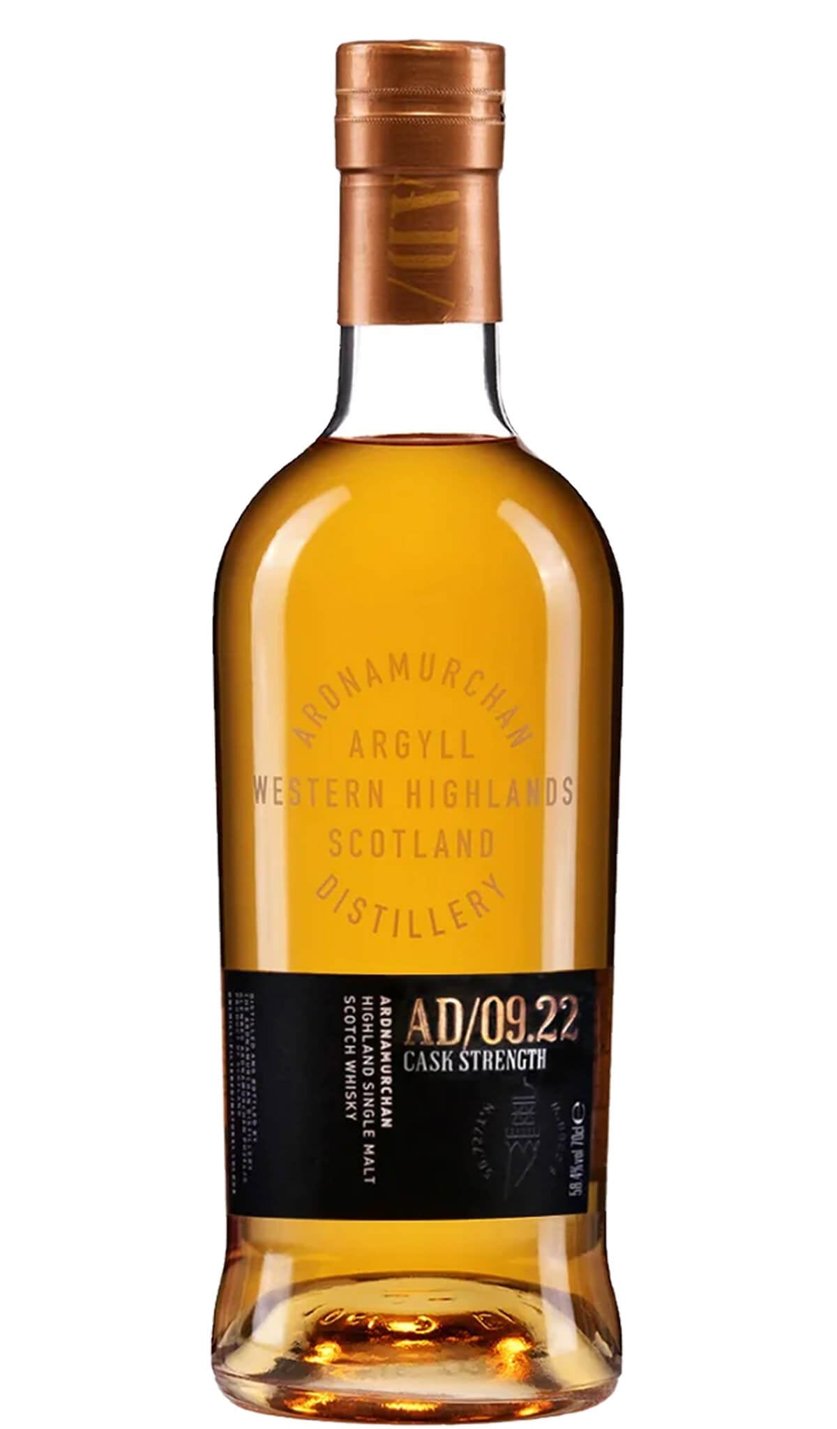 Find out more, explore the range and buy Ardnamurchan AD/09.22 Cask Strength 700mL available online at Wine Sellers Direct - Australia's independent liquor specialists.