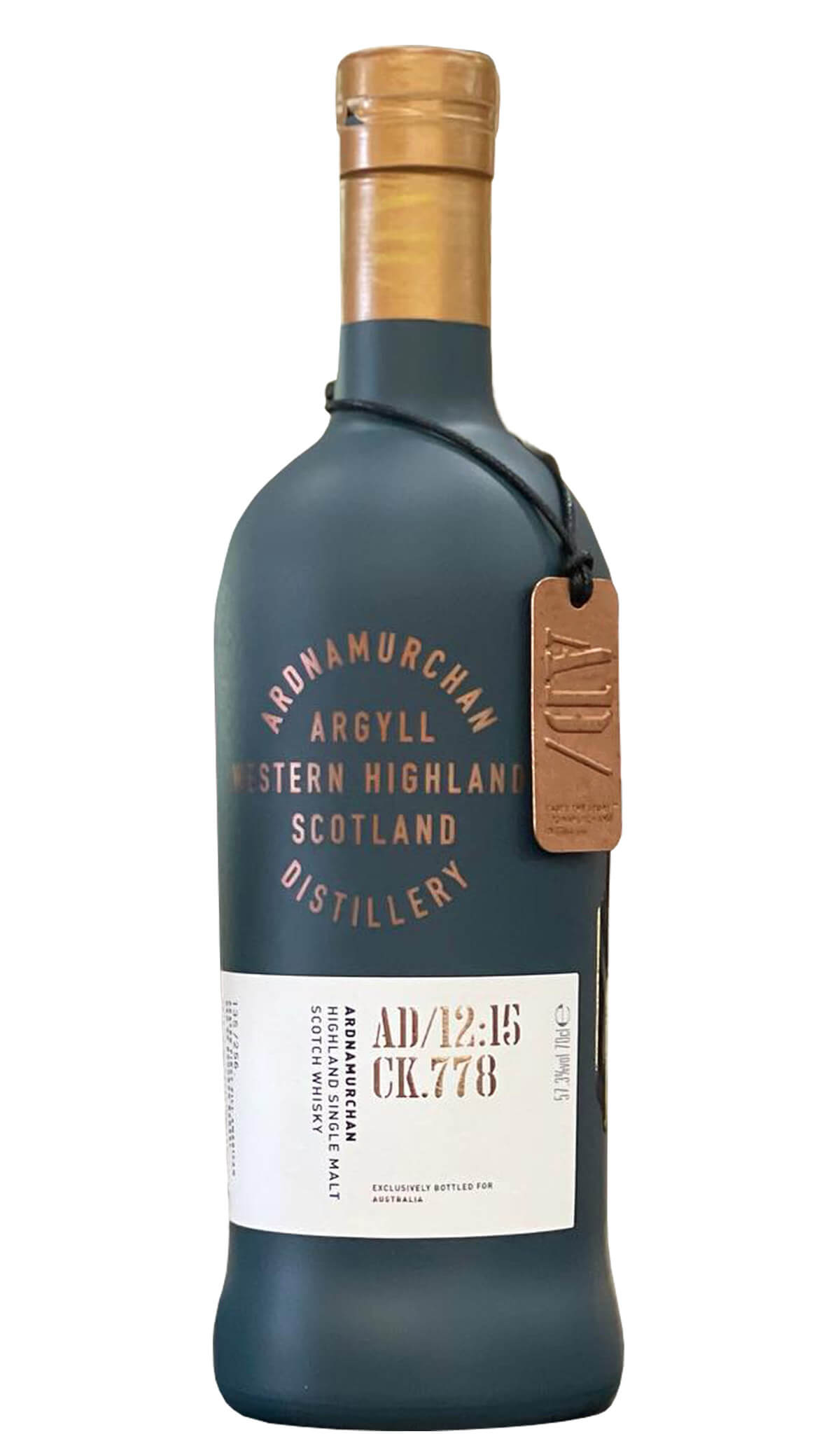 Find out more, explore the range and buy Ardnamurchan AD/12:15 CK.778 Cask Strength Single Malt Scotch Whisky 700mL available online at Wine Sellers Direct - Australia's independent liquor specialists.
